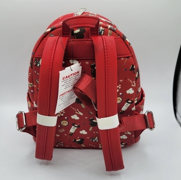 Loungefly Disney Christmas Treats Snacks Backpack - Picture 3 of 6